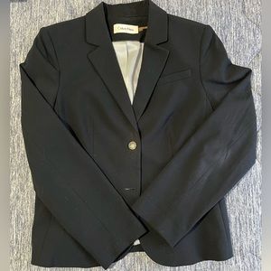 Calvin Klein Blazer - 10, Navy